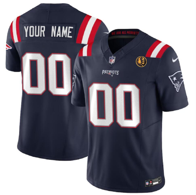 Custom New England Patriots Vapor F.U.S.E. Limited Jersey